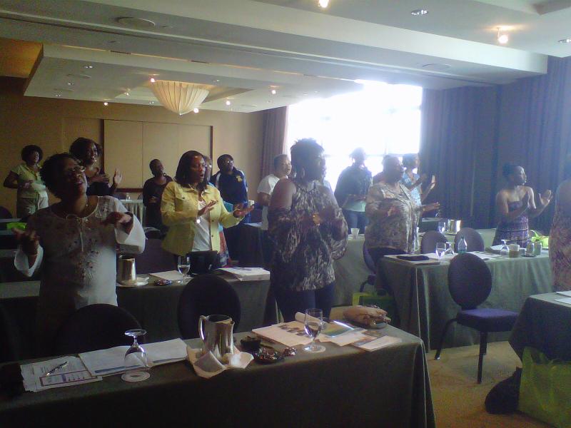 HWWA participants join in the fun